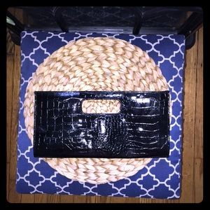 Black Snake Skin  Vintage Clutch 🖤🖤🖤